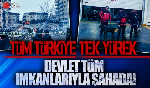 Türkiye tek yürek! Deprem bölgesine yardım seferberliği