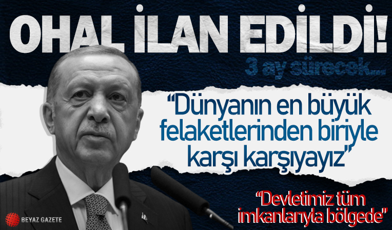 Cumhurbaşkanı Erdoğan: Dünyanın en büyük felaketlerinden biri ile karşı karşıyayız
