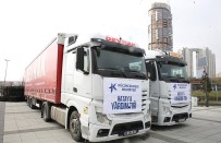 Yardim Tirlari Küçükçekmece'den Afet Bölgesine Dogru Yola Çikti