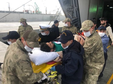 156 Yarali Daha Gemiyle Mersin'e Getirildi