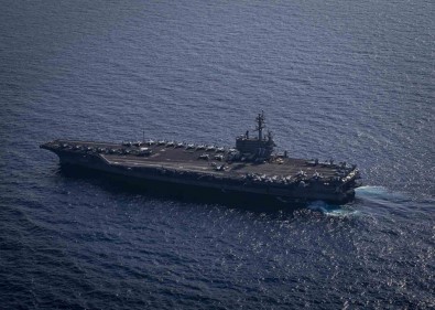 ABD Donanmasi'na Bagli USS George HW Bush Uçak Gemisi Türkiye'ye Dogru Yola Çikti