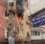 Manisa'da Ev Alev Alev Yandi Açiklamasi 4 Yarali