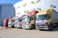 Tekirdag'dan Deprem Bölgelerine 125 Tir Yardim Gönderildi