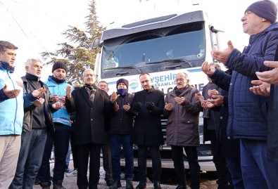 Beysehir'den Kahramanmaras'a Yardim Eli