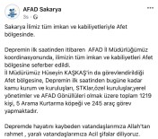 Sakarya'dan Bin 219 Kisi Felaket Bölgesinde Görev Yapiyor