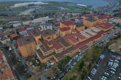 Büyük Kismi Kapatilan Cerrahpasa Tip Fakültesi Havadan Görüntülendi