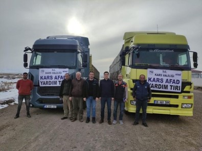 Kars'ta Deprem Bölgesine Et Destegi