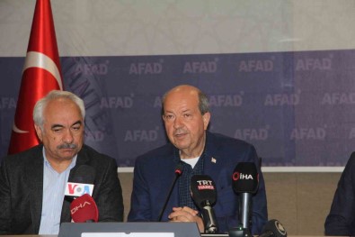 KKTC Cumhurbaskani Tatar Açiklamasi '5 Bin Depremzedeyi Misafir Ediyoruz'