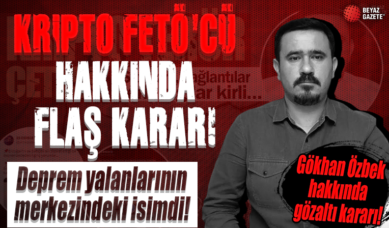 Provokasyon merkezi 23 derece'nin sahibi Gökhan Özbek hakkında gözaltı kararı