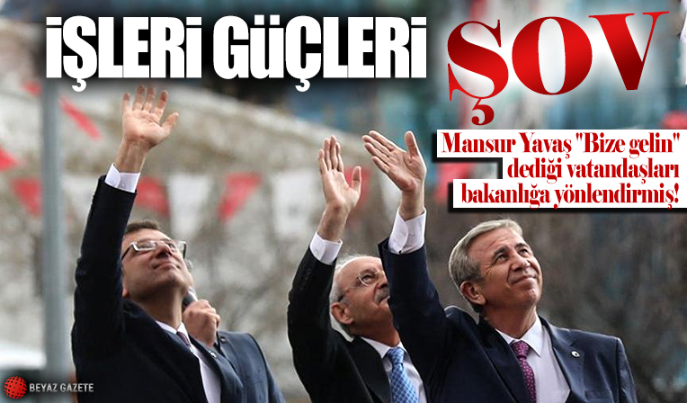 6'lı koalisyon masasında deprem şovu; Mansur Yavaş 'Gelin' dedikleri vatandaşları bakanlığa yönlendirmiş!