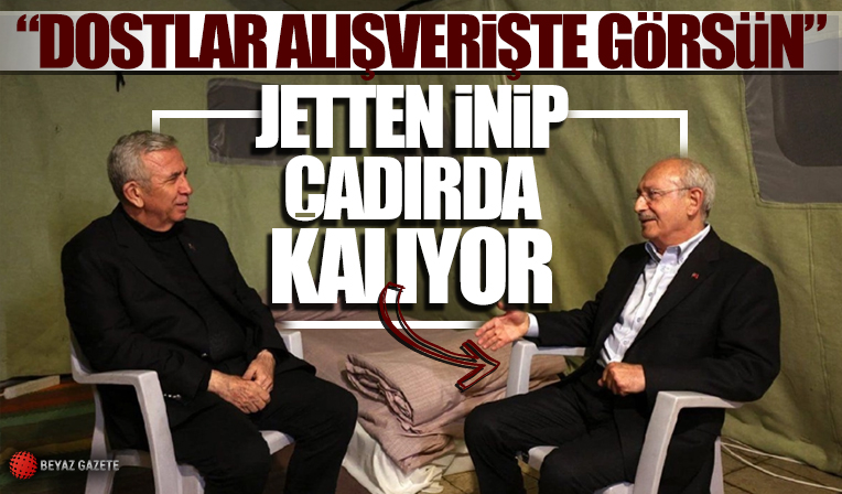Kılıçdaroğlu'nun deprem bölgesine özel jetle gittiği ortaya çıktı