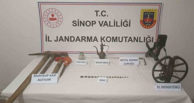 Sinop'ta Kaçak Kazi Operasyonunda 1 Gözalti