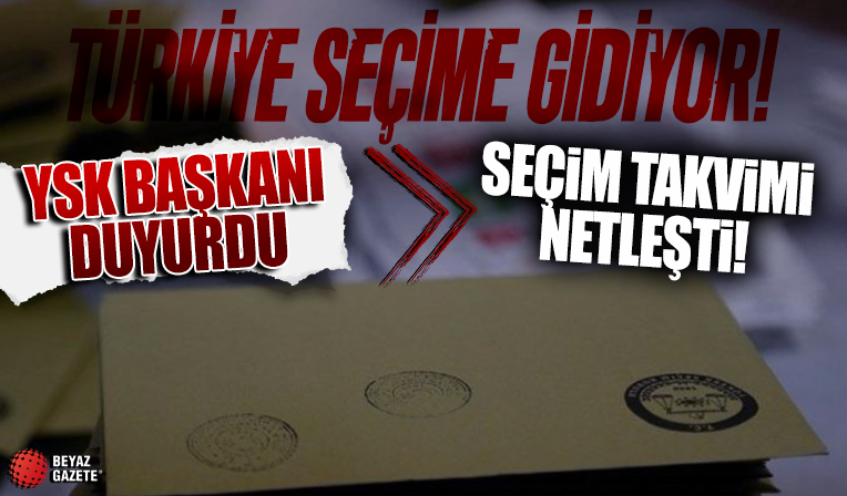 YSK seçim takviminin başlangıç tarihini 18 Mart olarak belirledi