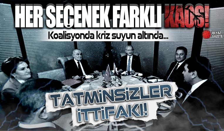 6’lı koalisyon gemisinde kriz suyun altında: Akşener’in ardından Davutoğlu, İmamoğlu ve Yavaş geliyor