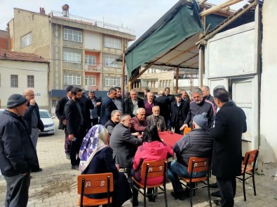 AK Partili Baskanlar Deprem Bölgesinde
