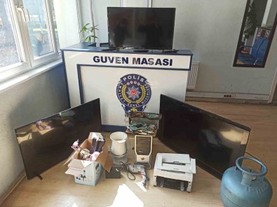 Evden Televizyon Ve Akü Çalan Sahislar JASAT'tan Kaçamadi Açiklamasi 2 Gözalti