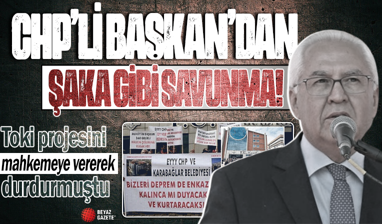 TOKİ projesini mahkemeye vererek durduran CHP'li Karabağlar Belediye Başkanı: Kentsel dönüşüm yapın elinizi tutan mı var?