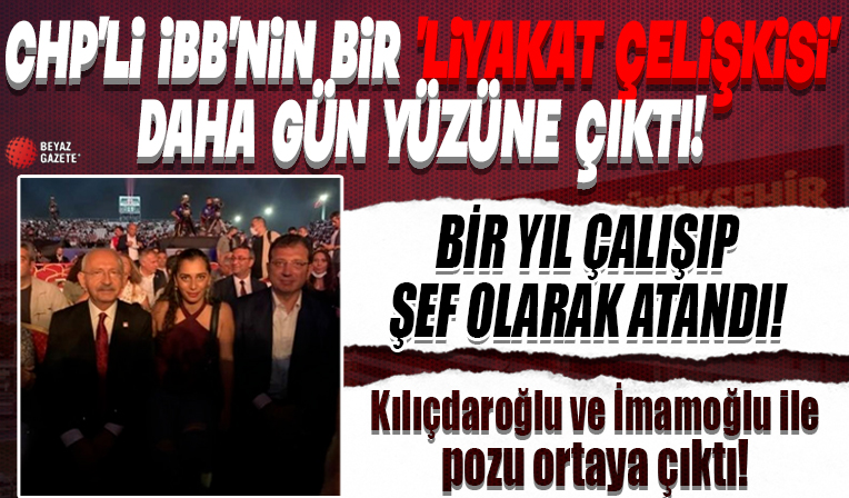 Bir yıl çalışıp şef olarak atandı: Kılıçdaroğlu ve İmamoğlu ile pozu ortaya çıktı