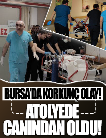 Bursa'da korkunç olay! Kereste atölyesinde kesim yaparken canından oldu