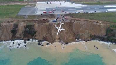 Trabzon'da pistten çıkan uçağın pilotları yargılanıyor