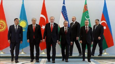 Cumhurbaşkanı Erdoğan Türk Devletleri Teşkilatı Zirvesi'nde: Türk dünyası tek vücut olduk