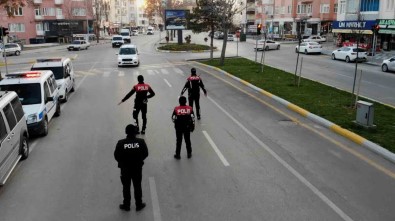 Aksaray'da Dron Destekli 'Türkiye Huzur Güven' Uygulamasi