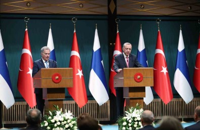 Cumhurbaskani Erdogan Açiklamasi 'Finlandiya'nin NATO Üyelik Süreci Basliyor'