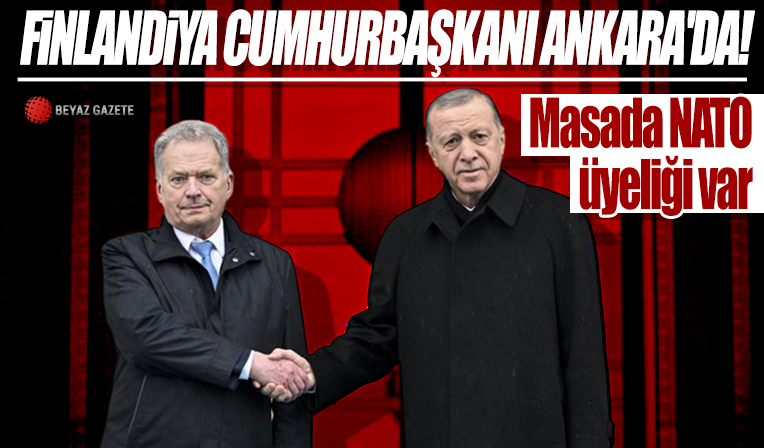 Finlandiya Cumhurbaşkanı Ankara'da