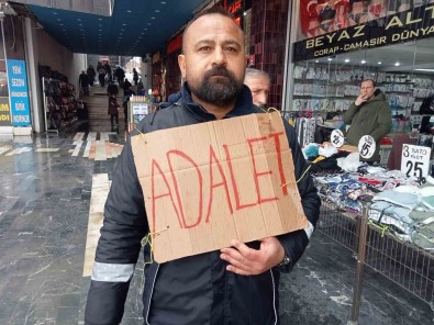 Haksiz Yere Isten Çikarildigini Ileri Süren Isçi Tekirdag'dan Ankara'ya Yürüdü