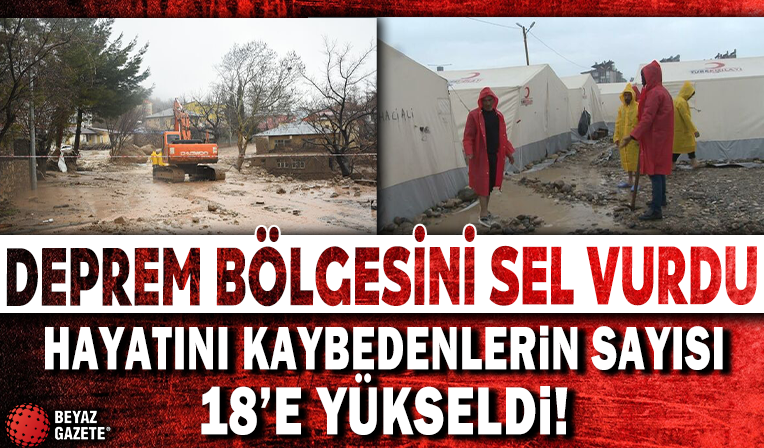 Sel felaketinde can kaybı 18'e yükseldi