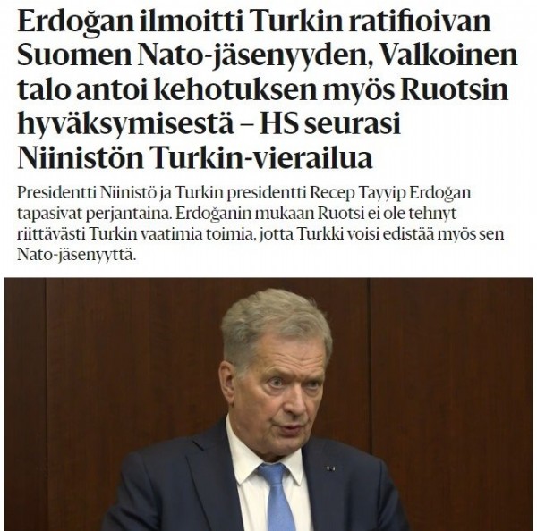 Başkan Erdoğan’ın Finlandiya kararı dünya gündemine oturdu! ‘İlişkiler tehdit altında’