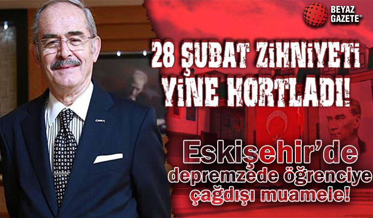 28 Şubat zihniyeti Eskişehir'de hortladı! Depremzede öğrenciyi 'başörtülü' diye okula kaydetmediler! Yöneticisi CHP'li isim çıktı...