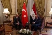  SAMİH ŞUKRİ - Dışişleri Bakanı Mevlüt Çavuşoğlu Mısır'da