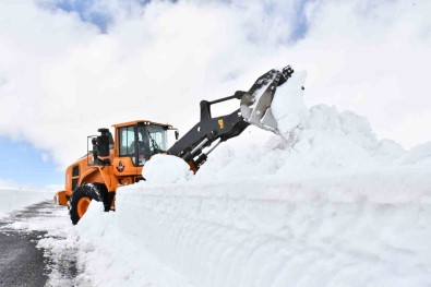 Kar Nedeniyle 5 Aydir Kapali Olan Ardahan-Ardanuç Yolu Için Çalismalar Basladi