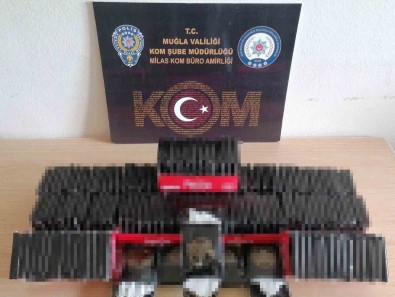 Mugla'da Kaçak Sigara Ve Tütün Operasyonu