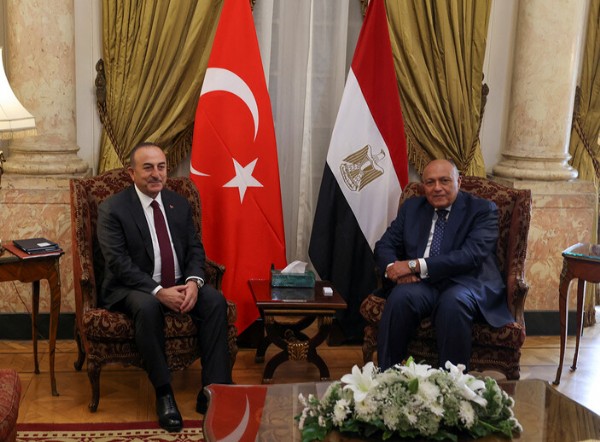 Dışişleri Bakanı Mevlüt Çavuşoğlu Mısır'da