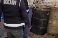 Nizip'te 2 Bin 500 Litre Kaçak Akaryakit Ele Geçirildi