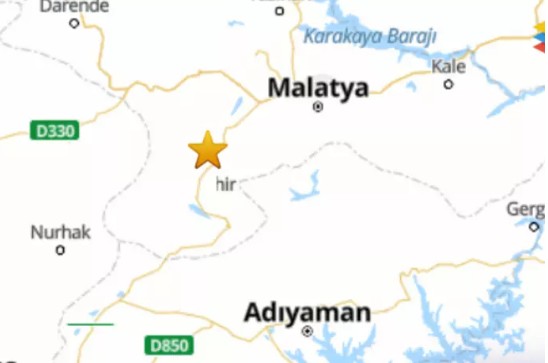 Malatya'da 4 büyüklüğünde deprem!