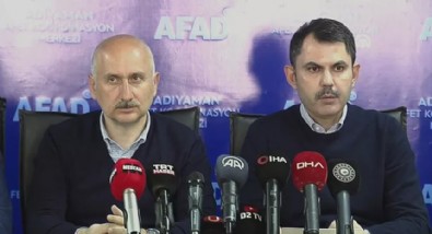 Bakan Karaismailoğlu ve Bakan Kurum'dan Adıyaman'da önemli açıklamalar
