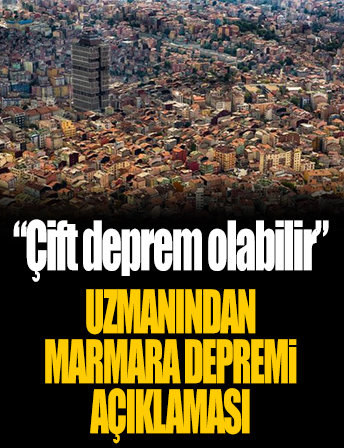 Prof. Dr. Şamil Şen: Marmara'da da çift deprem olabilir