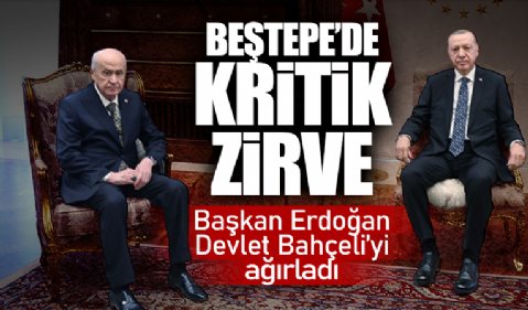 Başkan Erdoğan MHP lideri Bahçeli ile görüşecek