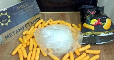 Cips paketinden uyuşturucuya 2 gözaltı