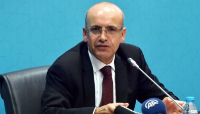 Cumhurbaşkanı Erdoğan AK Parti Genel Merkezi'nde Mehmet Şimşek'i kabul etti