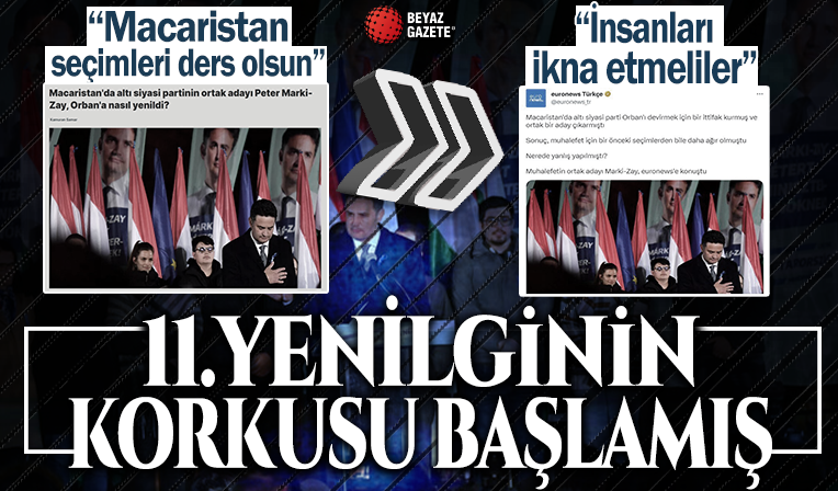 Euronews'ten 6'lı masaya mesaj: Macaristan seçimleri ders olsun