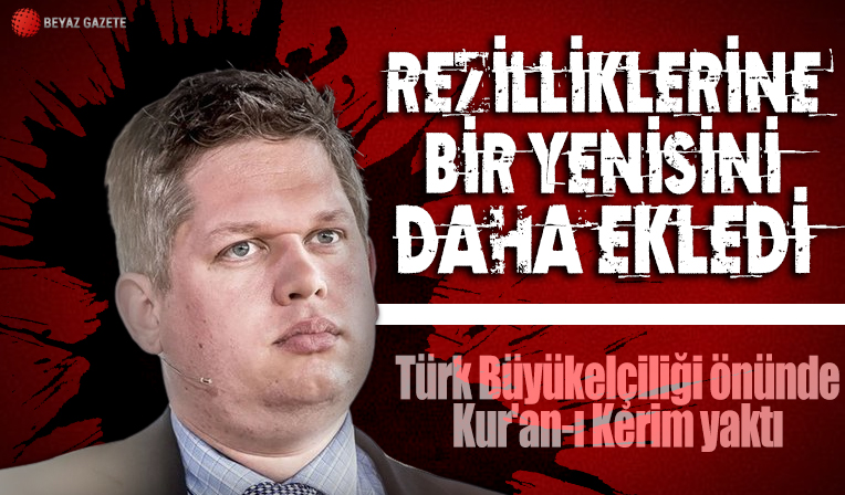 Rasmus Paludan, Türk Büyükelçiliği önünde Kur'an-ı Kerim yaktı