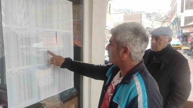 Tunceli'de Seçmen Listeleri Askiya Çikti