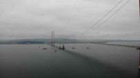 120 Metrelik Platform, 67 Metreye Indirilerek Çanakkale Köprüsü'nün Altindan Geçirildi