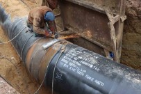 Baskan Tutuk, Içme Suyu Ana Ishale Hatti Yapim Çalismalarini Inceledi