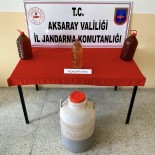 Aksaray'da Sahte Alkol Ele Geçirildi