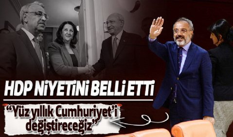 Kılıçdaroğlu’nu destekleyeceğini açıklayan HDP’li Sırrı Sakık: Yüz yıllık Cumhuriyet'i değiştireceğiz